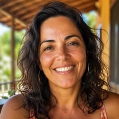 Mulher sorrindo